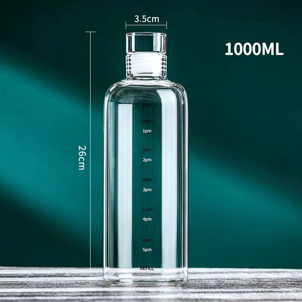 Okay 1000ml Glass Sport Water  - огляд і ціна Outdoor Sport Glass Water Bottle