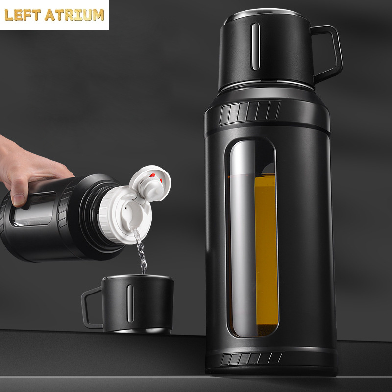 Large Capacity 2L Glass Water  - огляд і ціна Outdoor Sport Glass Water Bottle